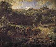 Jean Francois Millet village painting